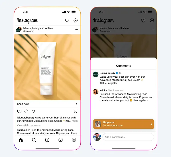 Read more about the article Instagram Adds Text-Only Testimonials To Partnership Ads