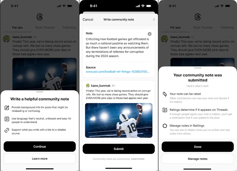 Read more about the article Meta Launches Community Notes on Facebook and Instagram