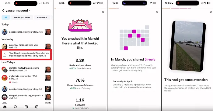 Read more about the article Instagram Launches Monthly Performance Recap and Recommendations